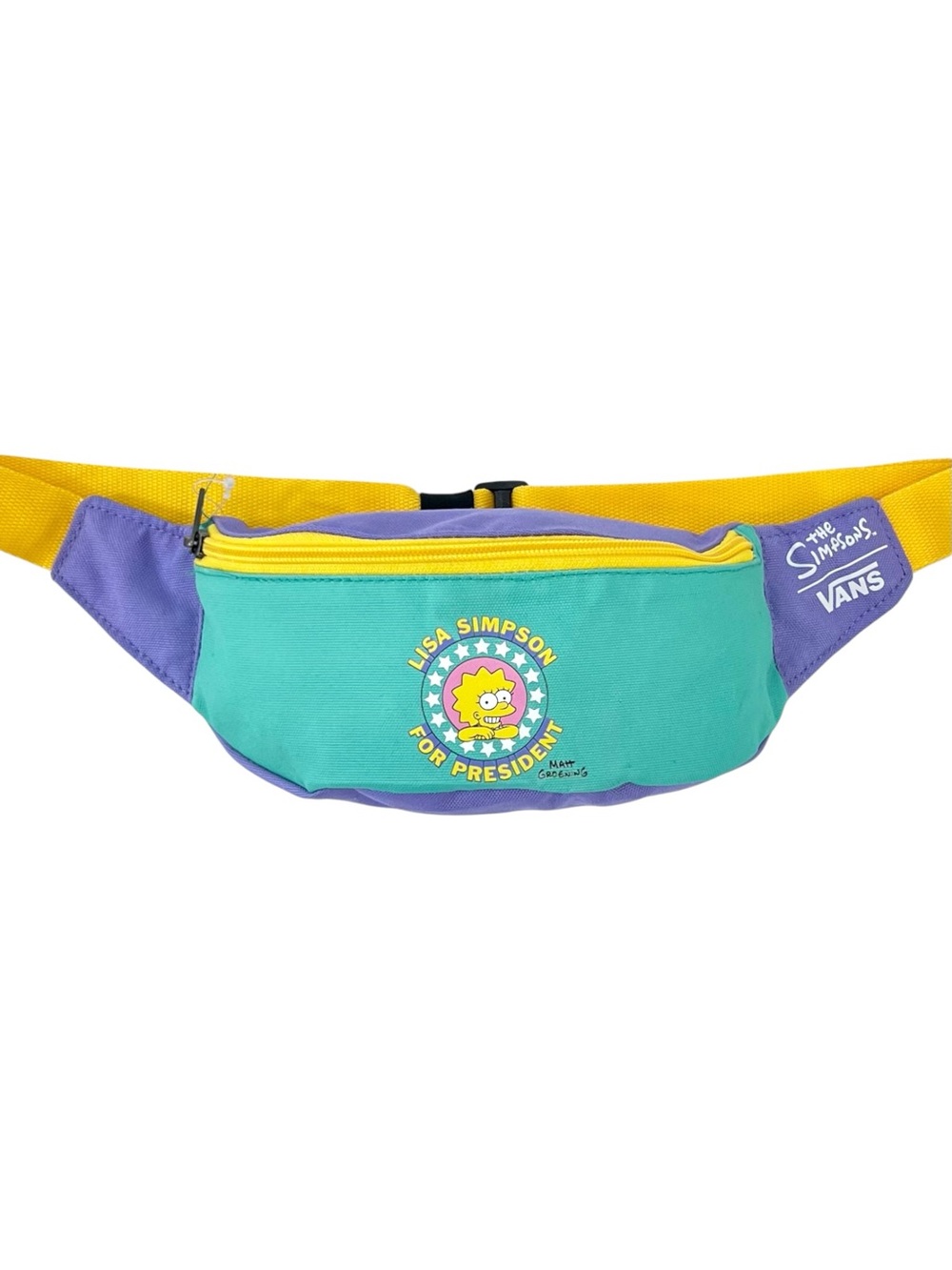 NWT VANS x The Simpsons Limited Edition Lisa For President Fanny Pack Belt Bag